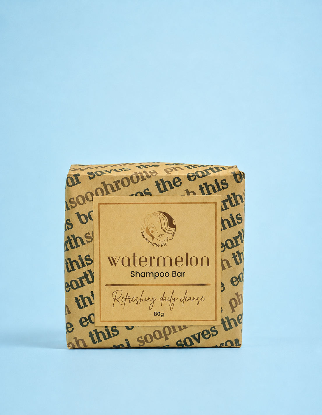 Watermelon Shampoo Bar - Refreshing Daily Cleanse