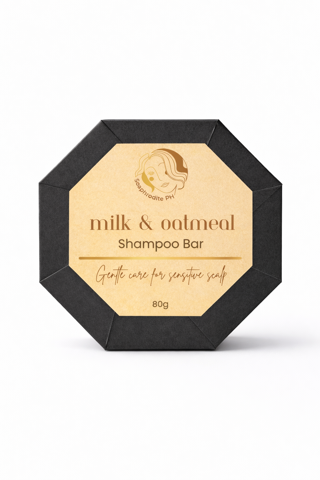 Milk & Oatmeal Shampoo Bar - Gentle Care for Sensitive Scalp