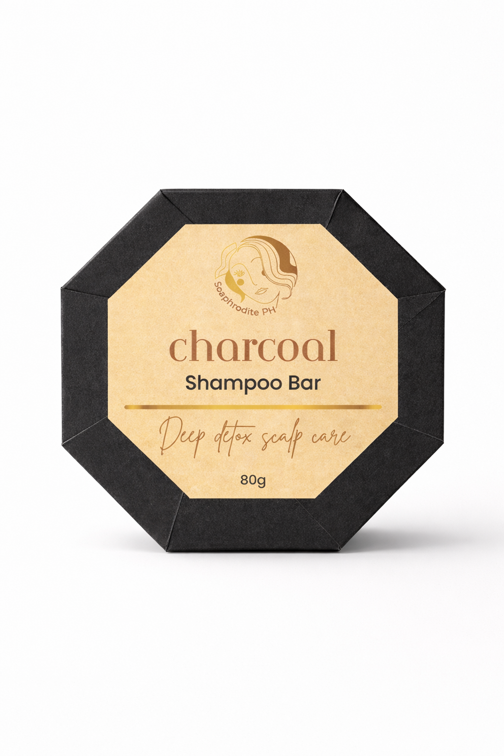 Charcoal Shampoo Bar - Deep Detox Scalp Care