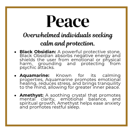 Peace (Protection & Calm) Crystal-Infused Mist