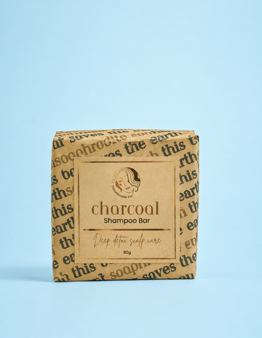 Charcoal Shampoo Bar - Deep Detox Scalp Care