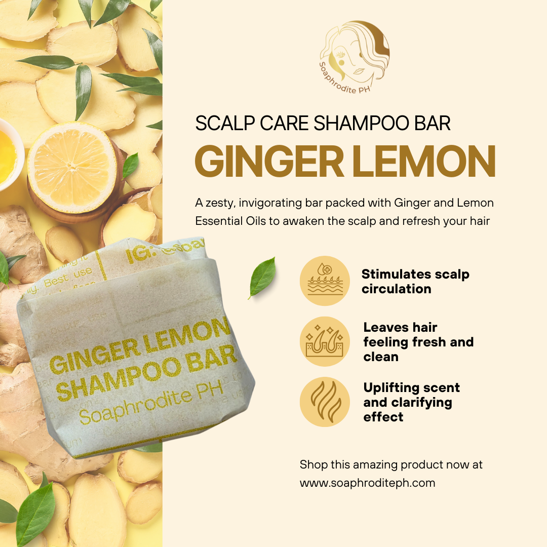 Ginger Lemon Shampoo Bar