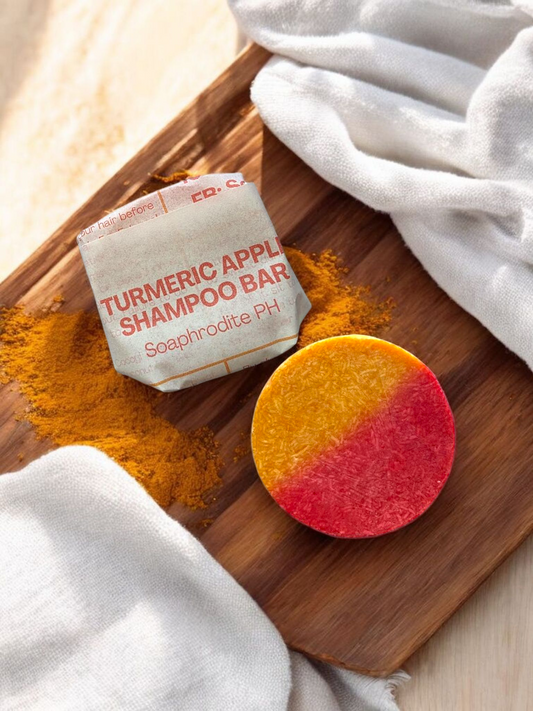 Turmeric Apple Shampoo Bar
