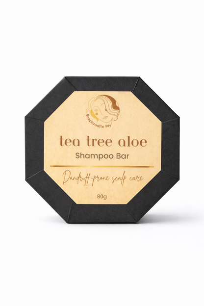 Tea Tree Aloe Shampoo Bar - Dandruff Prone Scalp Care