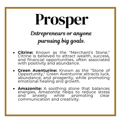 Prosper (Success & Focus) Crystal-Infused Mist