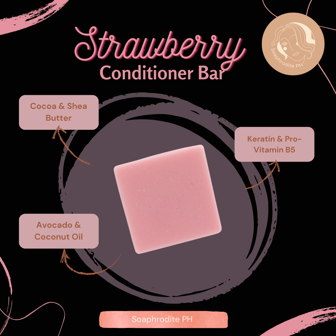 Strawberry Conditioner Bar