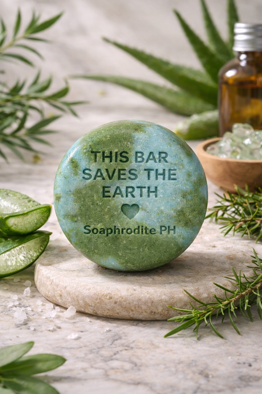 Tea Tree Aloe Shampoo Bar - Dandruff Prone Scalp Care